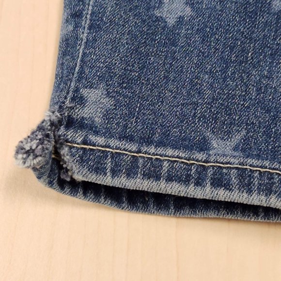 H&M HM Jeans Womens size 29 stars print LOGG good condition - Picture 10 of 11